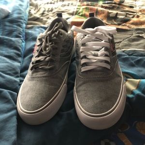 Gray Low Top Sneakers